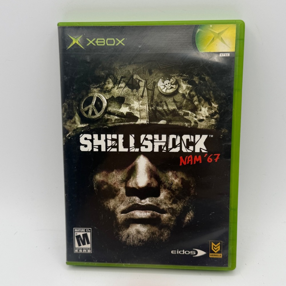 Microsoft Shellshock Nam 67 Xbox One Size Green Excellent CIB Vietnam War Game